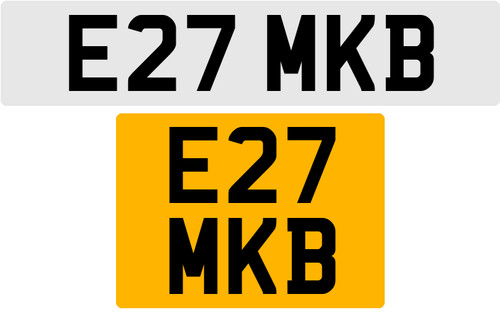 E27 mkb old style - old, number