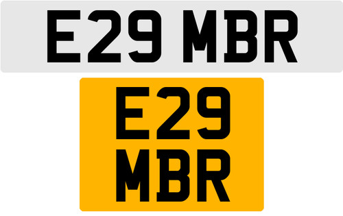 E29 mbr old - 3x3, number