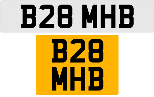B28 mhb old style 3x3 - b28, number
