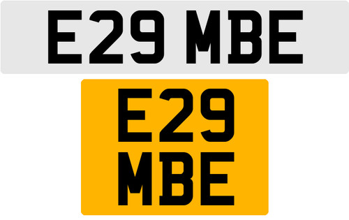 E29 mbe old - 3x3, number
