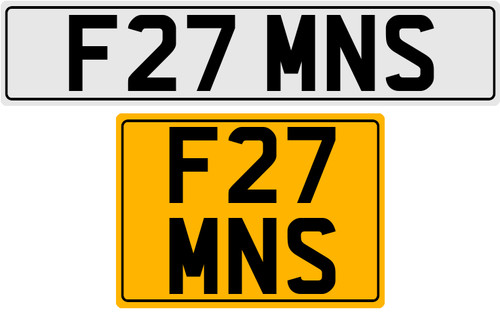 F27 mns old - style, number